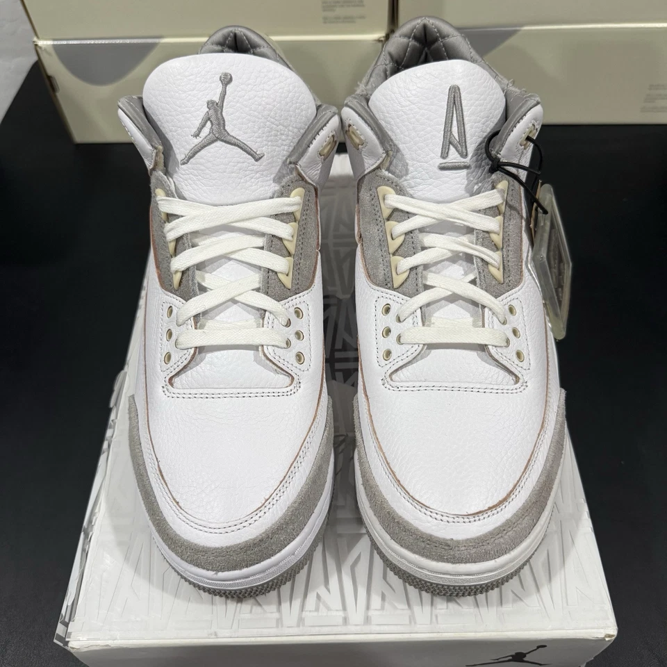 PB A Ma Maniere x Air Jordan 3 Retro SP Medium Grey review Nancy 02