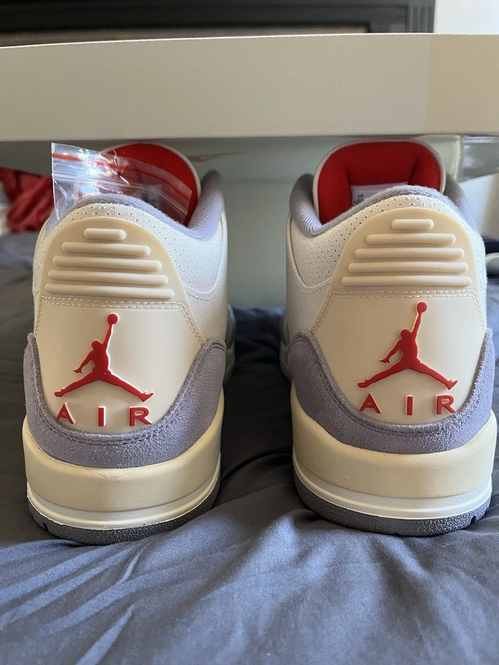 PB Air Jordan 3 “Muslin” review Iron 02
