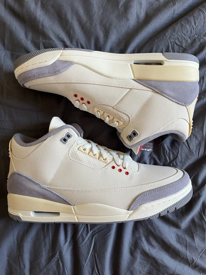 PB Air Jordan 3 “Muslin” review Iron 03