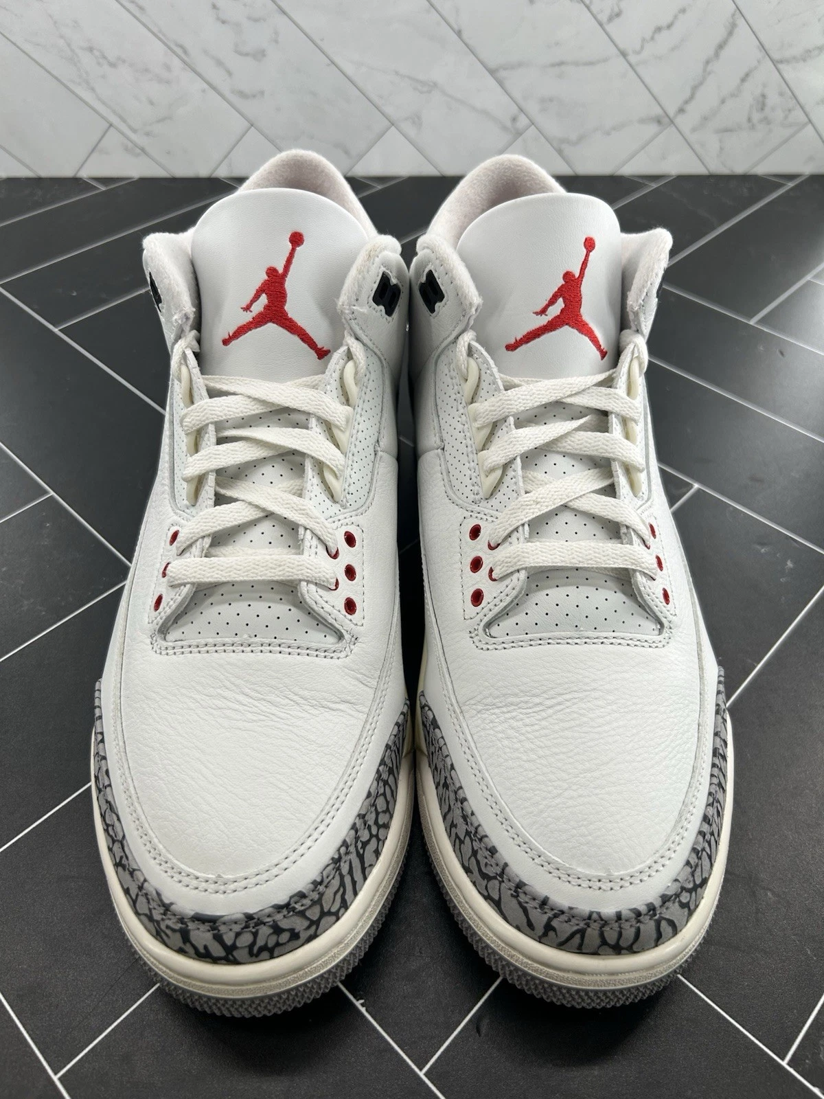 PB Air Jordan 3 White Cement Reimagined review LionCCC 02