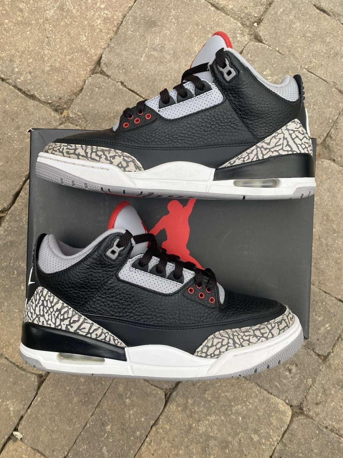 PB Air Jordan 3 Retro Black Cement 2018 review Alan 01