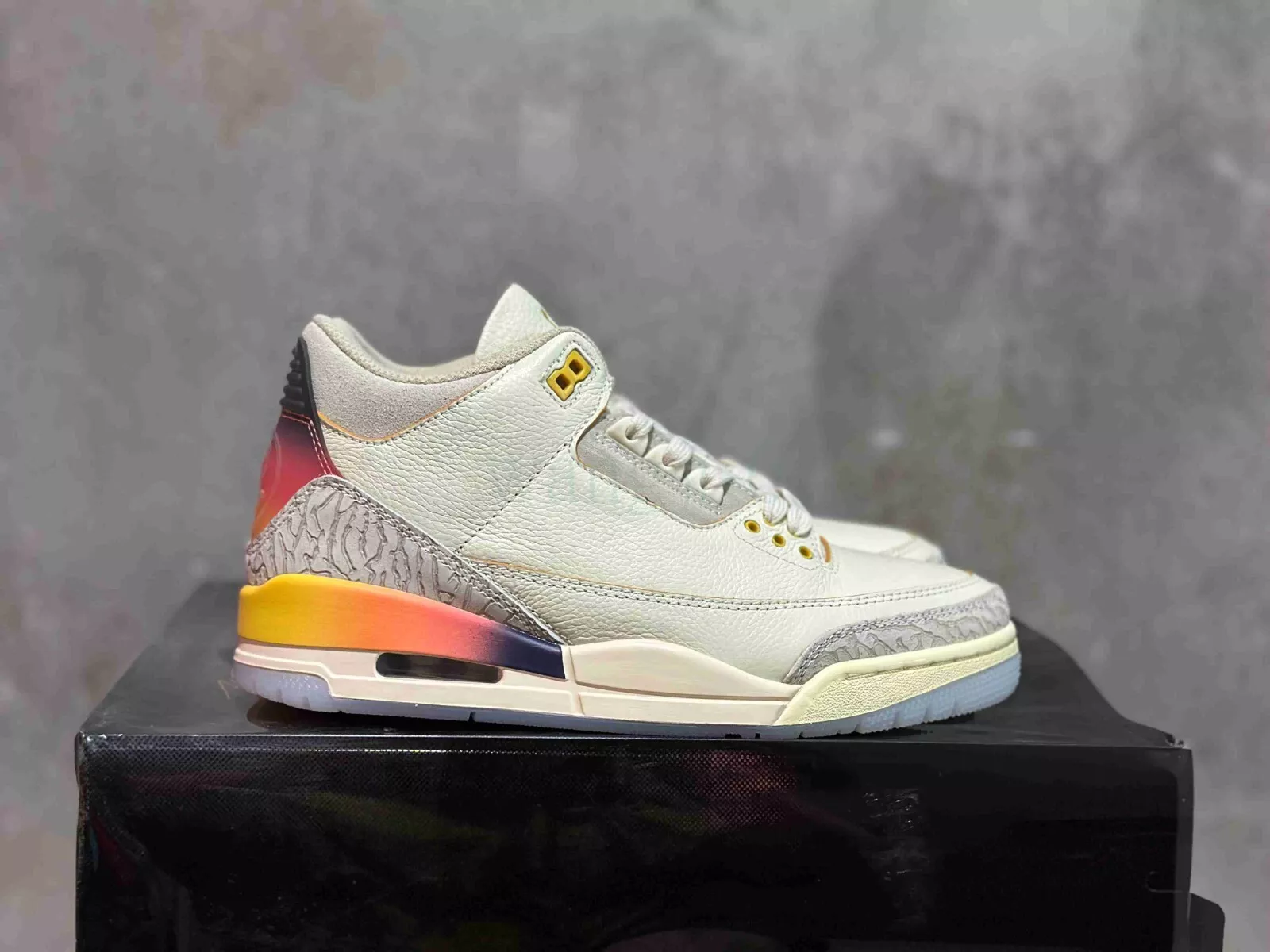 PB Balvin x Air Jordan 3 White Blue Red review LionZZZ