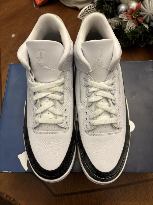 PB Fragment Design x Air Jordan 3 Black White review 