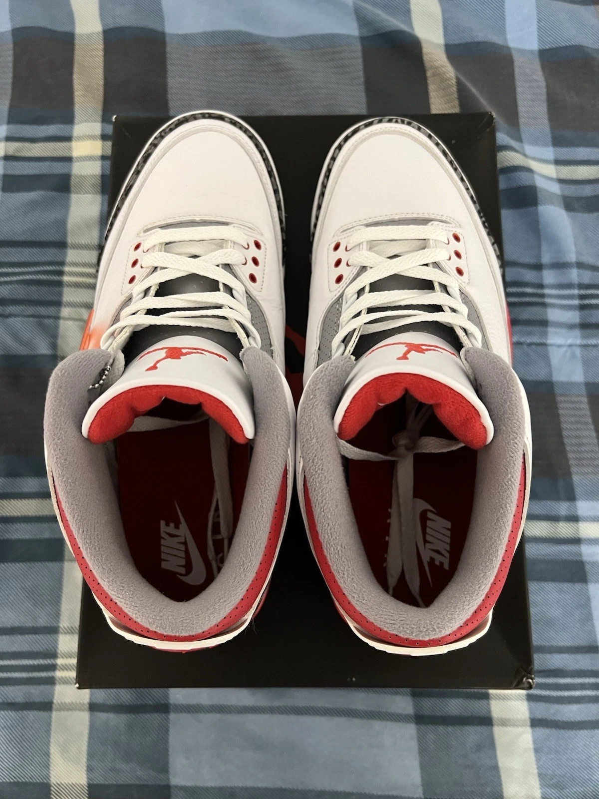XH Air Jordan 3 OG “Fire Red” review Kaien 02