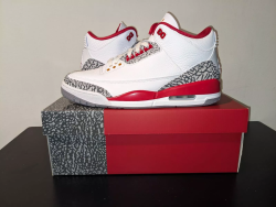 XH Air Jordan 3 “Cardinal” review Yimmy 01