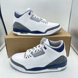 PK Air Jordan 3 "White Navy Cement" review Mira 01