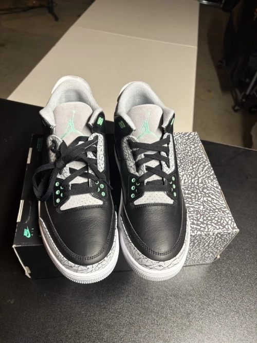 PB Air Jordan 3 Retro 'Green Glow' review 