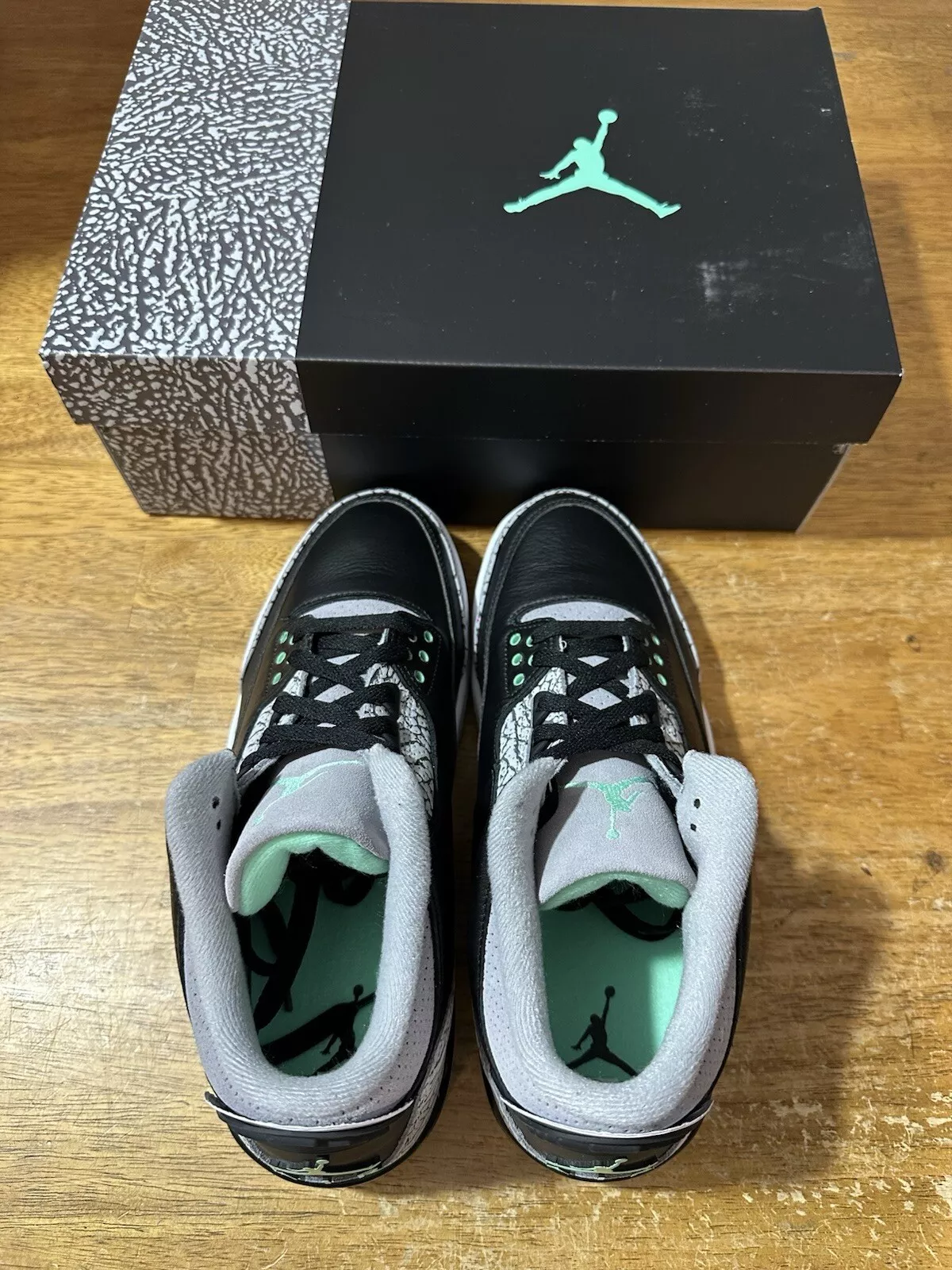 PB Air Jordan 3 Retro 'Green Glow' review Harey 03