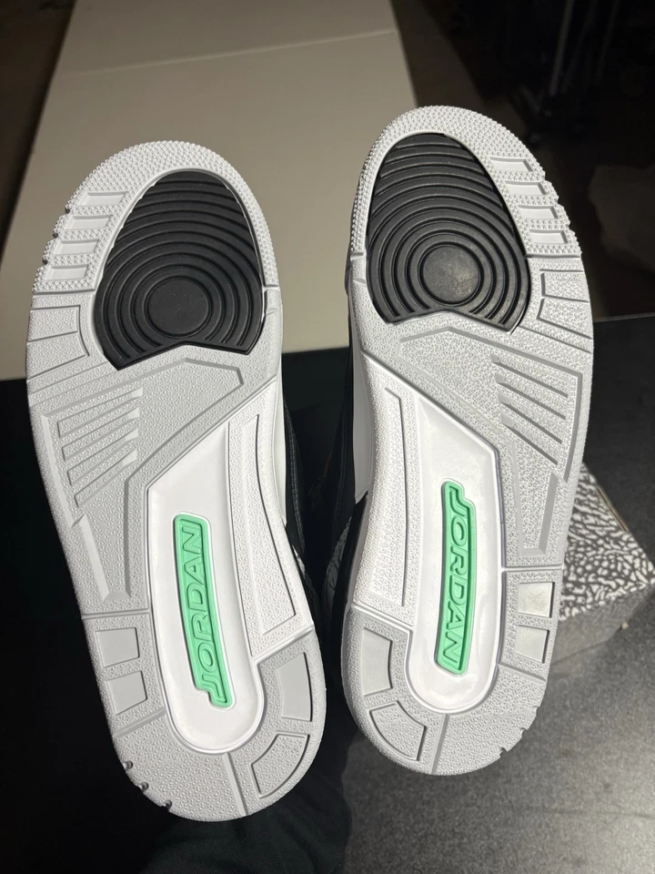PB Air Jordan 3 Retro 'Green Glow' review Kimmy 01