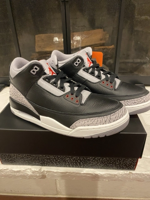 PK Air Jordan 3 Retro Black Cement review 