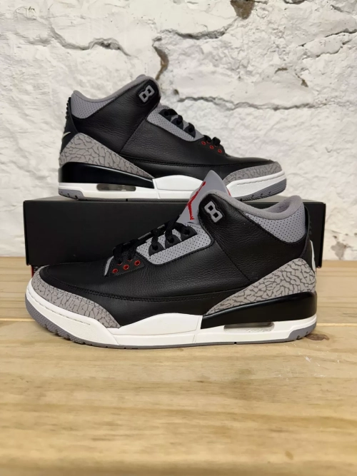 XH Air Jordan 3 Retro OG 'Black Cement' review 