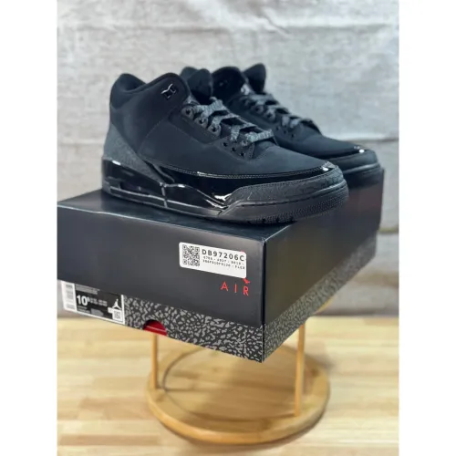 LS  Air Jordan 3 Retro 'Black Cat'  review 