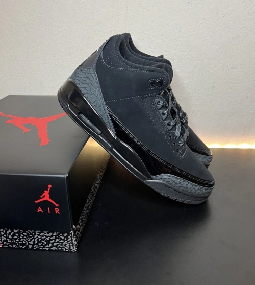 LS  Air Jordan 3 Retro 'Black Cat'  review 