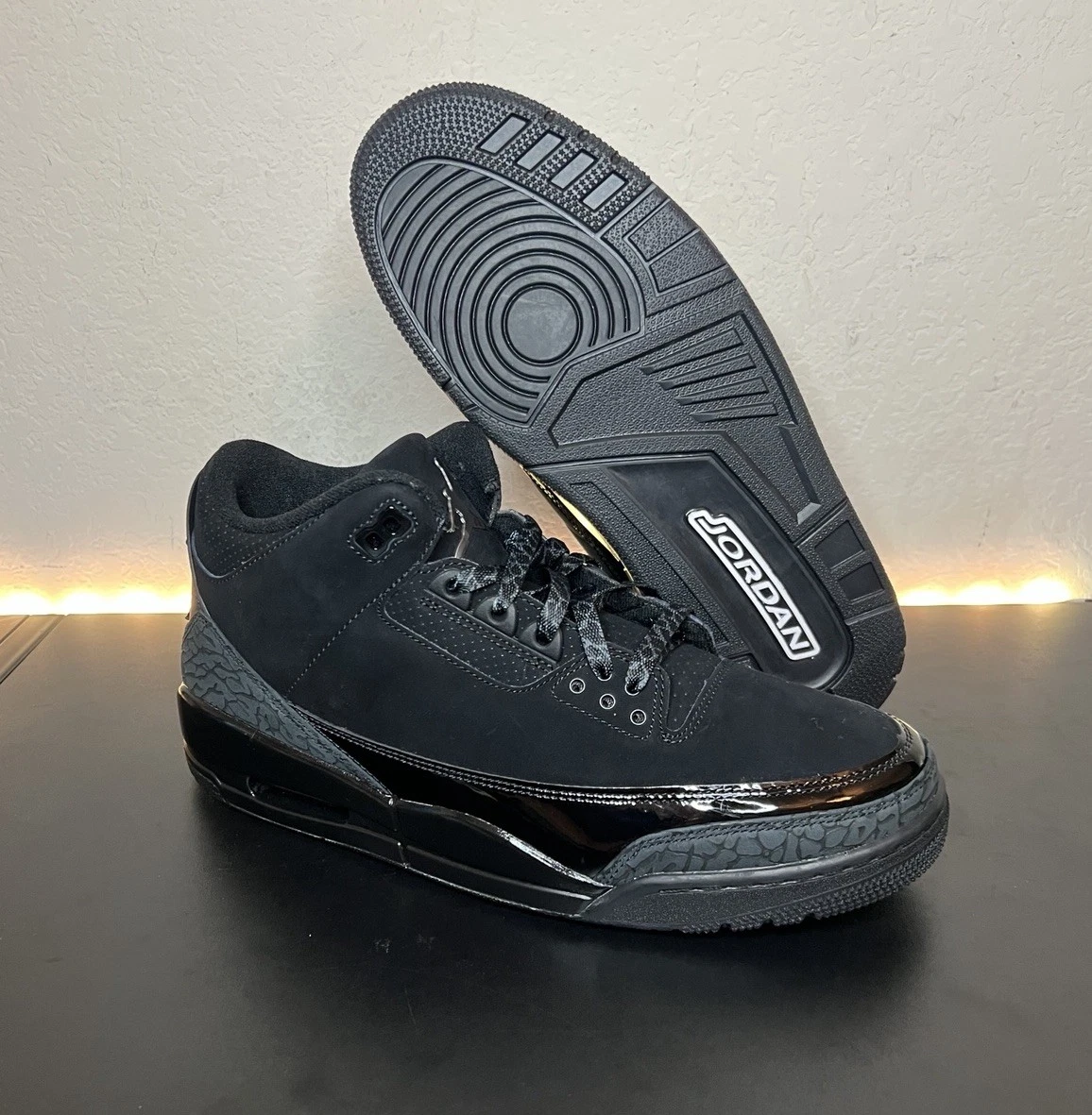 LS  Air Jordan 3 Retro 'Black Cat'  review Greeeeo 02