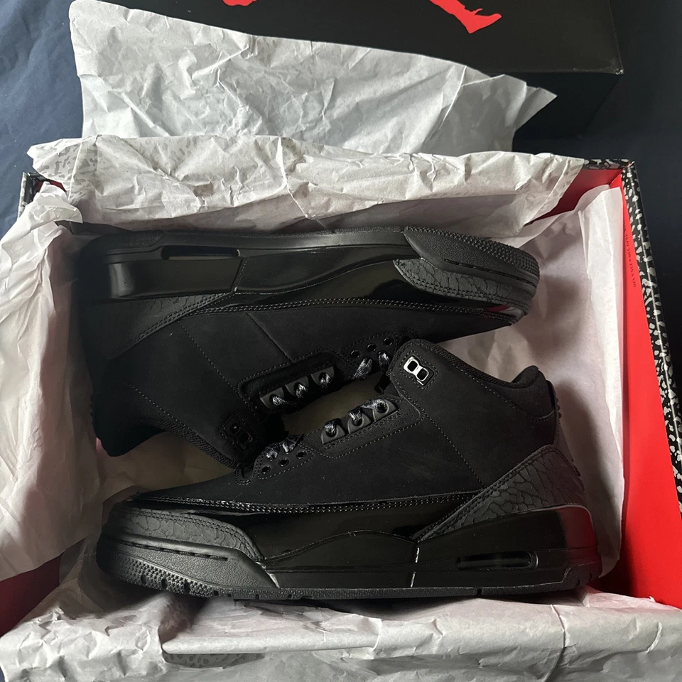 LS  Air Jordan 3 Retro 'Black Cat'  review Higher 02