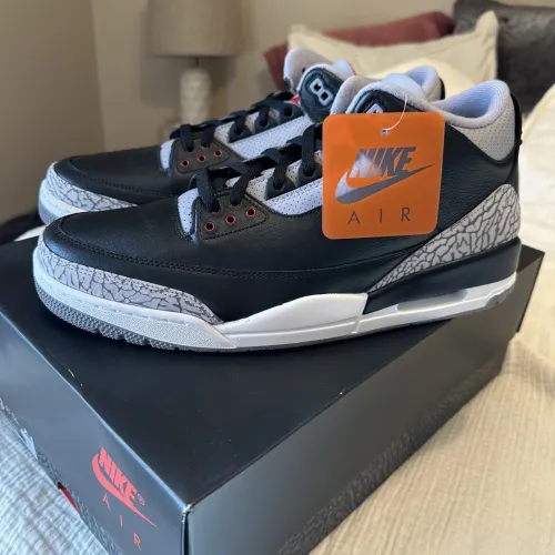 LS Air Jordan 3 Retro OG 'Black Cement' review 