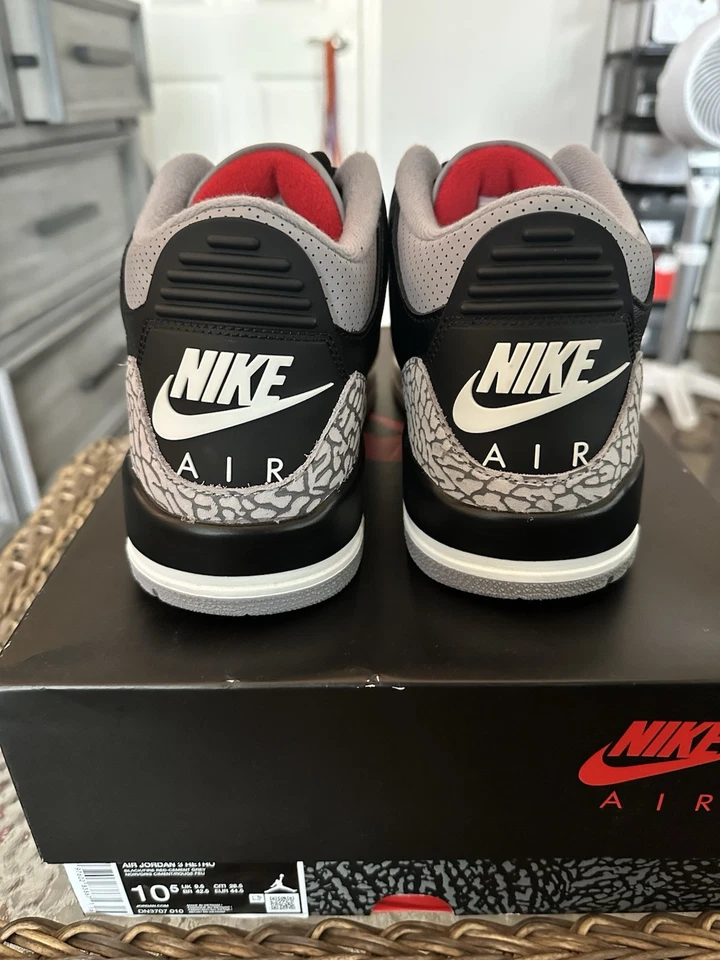LS Air Jordan 3 Retro OG 'Black Cement'  review Flanksss 01