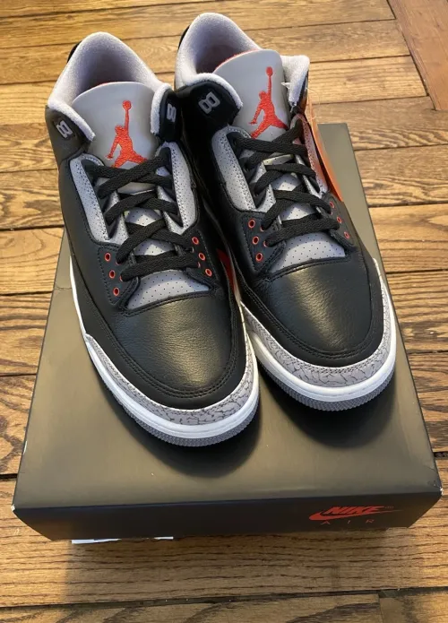 LS Air Jordan 3 Retro OG 'Black Cement'  review 