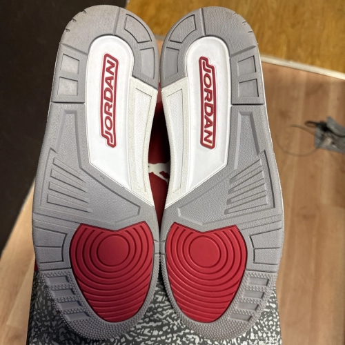 LS Air Jordan 3 Retro 'Cardinal Red'  review 