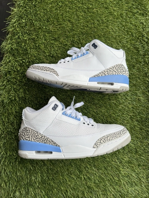 LS Air Jordan 3 Retro 'UNC'  review 