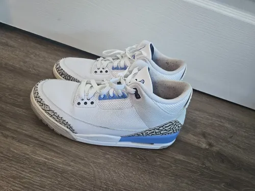 LS Air Jordan 3 Retro 'UNC'  review 