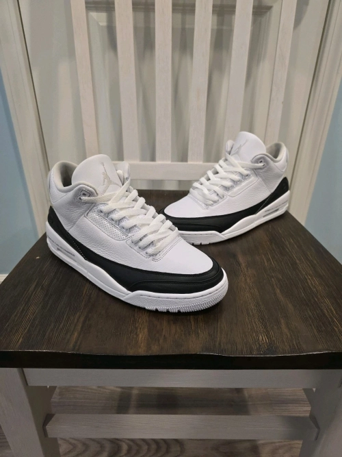 LS Fragment Design x Air Jordan 3 Retro SP 'White' review 