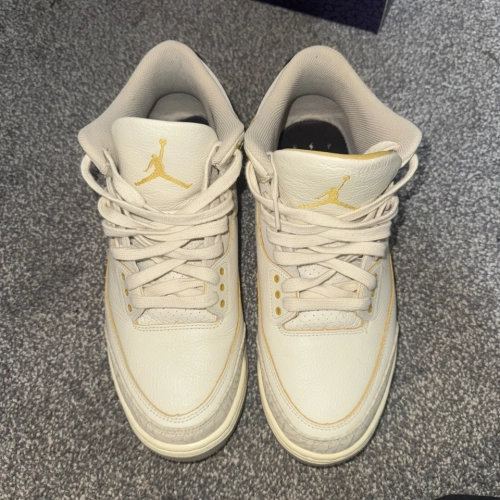 XH Balvin x Air Jordan 3 White Blue Red review 