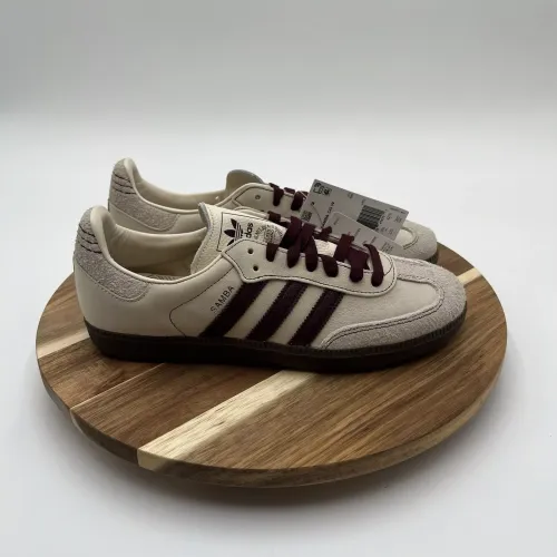 Originals Samba OG 'Wonder White Maroon' review 