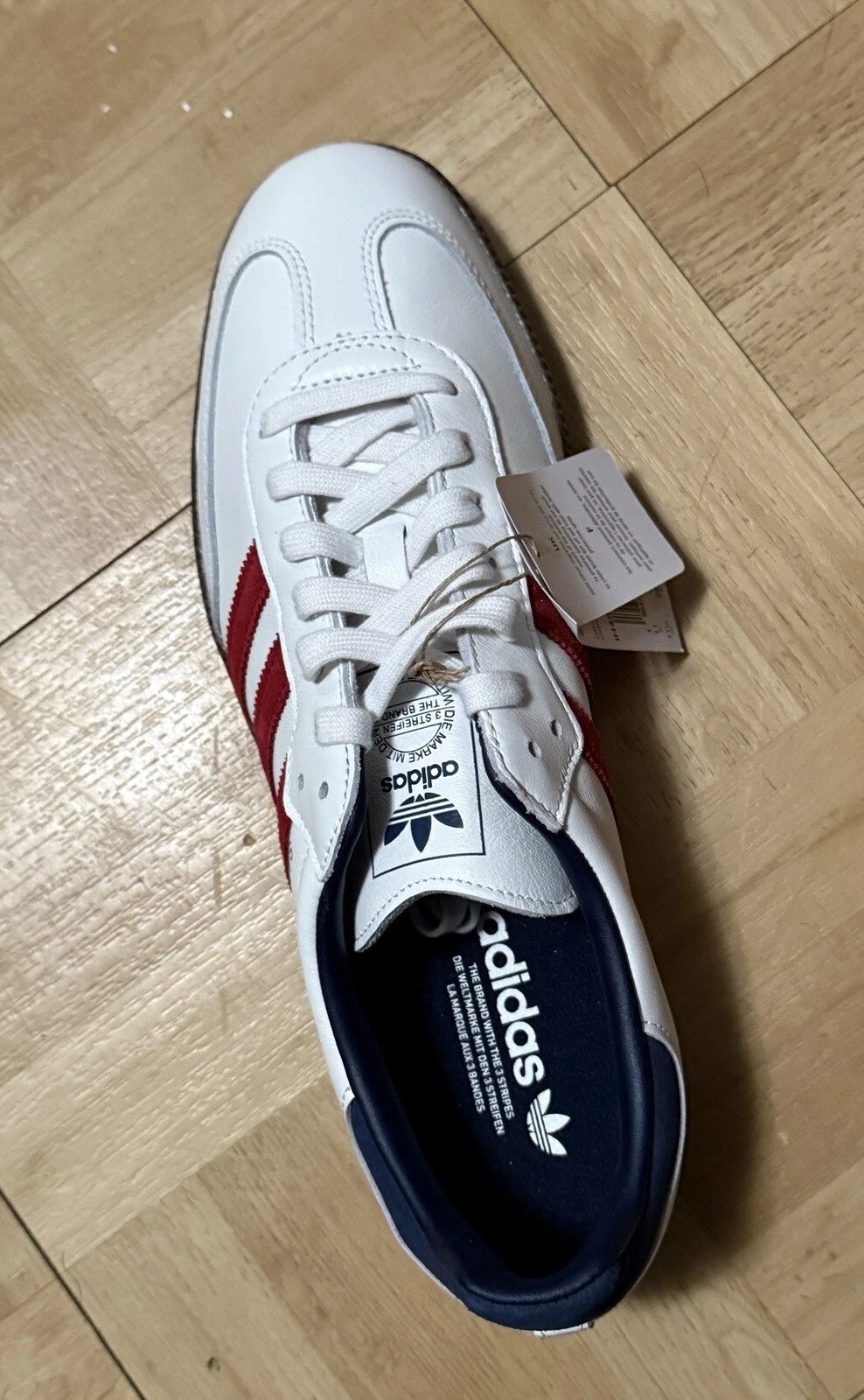 Originals Samba OG 'White Victory Red Indigo' review Jimmy Lei 02