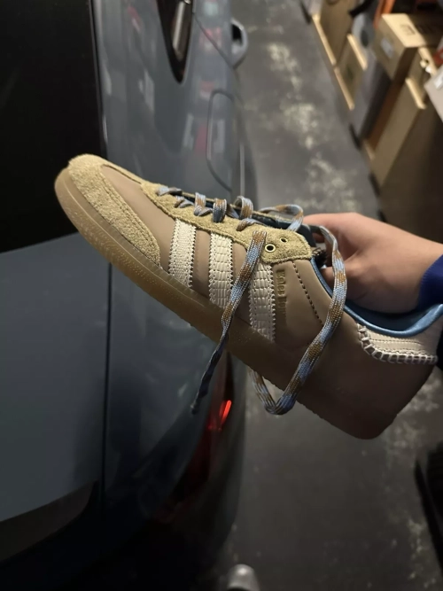 Wales Bonner x Samba Nylon 'Desert White' review 