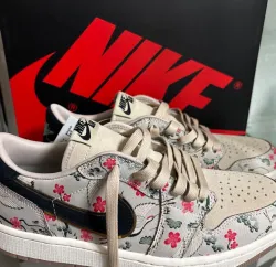 XH Hachimura x Air Jordan 1 Retro Low OG 'Cranes' review Gige