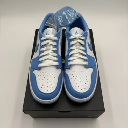Q3 Air Jordan 1 Low University Blue review CCC 02