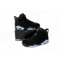 Air Jordan 6 Black Blue