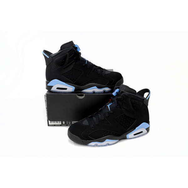 Air Jordan 6 Black Blue
