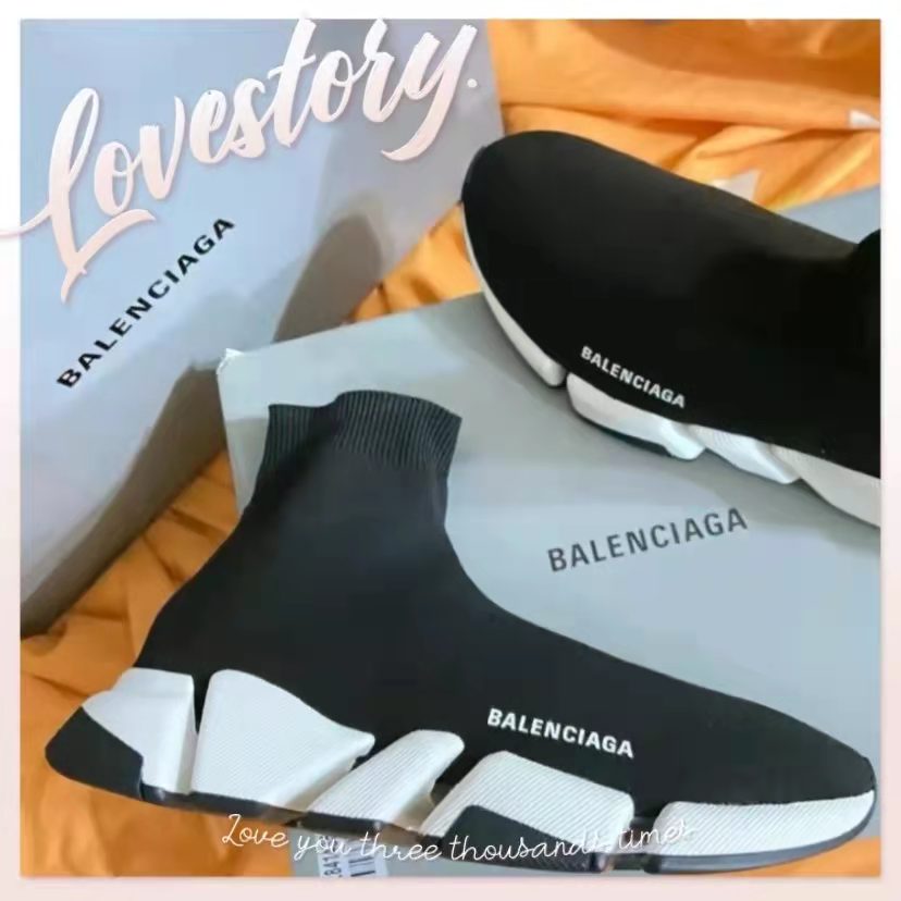 Balenciaga Fashion Sneakers - Lightweight Breathable Walking Workout Mesh Casual Sneakers