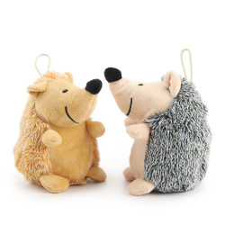 Dog Cat Sounding Toy Plush Hedgehog Chewing Sound Toy