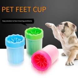 Dog Paw Cleaning Cup Foot Washer Silicone Paw Care Cup