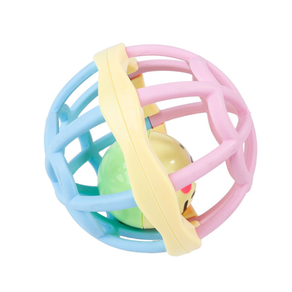 Cat Dog Ball Toy Cat Dog Chew Toys Cat Dog Sounding Toy Hollow Sounding Bite Abrasion Resistant Pet Bell Ball