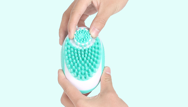 Cat Dog Multifunctional Silicone Massage Bath Brush