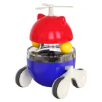 Cat Slow Food Toy Interactive Game Pet Food Tumbler Treat Dispenser Toy