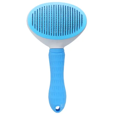 Cat Dog One Touch Automatic Hair Removal Massage Brush 01