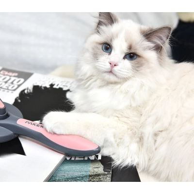 Cat Dog Hair Removal Beauty Massage Brush 02