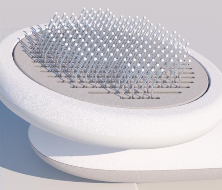 Cat Dog UFO Massage Hair Removal Brush