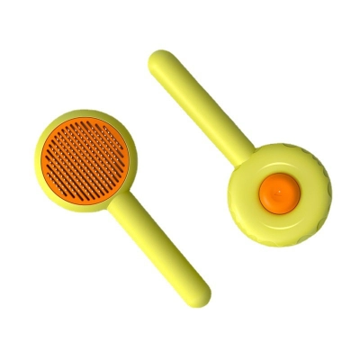 Cat Dog Donut Massage Hair Removal Brush 01