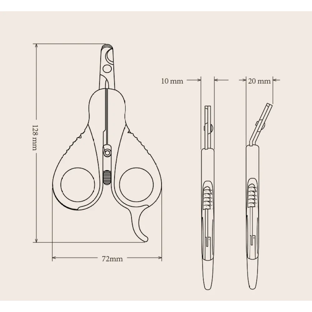 Cat Dog Stainless Steel Nail Clipper