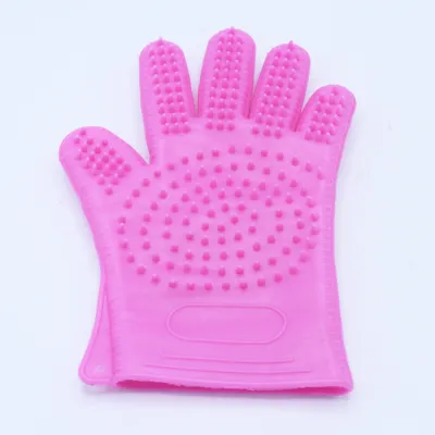 Cat Dog Double Sided Silicone Bath Gloves 02