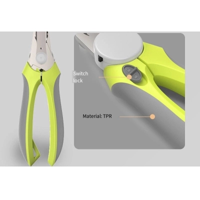 Stainless Steel Led Light Cat Dog Nail Clipper With Safety Guard 02