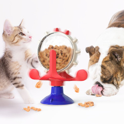 Cat Dog Slow Food Toy Interactive Teasing Cat Toy Cat Turntable Kitten Toys For Indoor Slow Food Toy