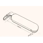 Cat Dog Stainless Steel Double Sided 2 In 1 Folding Comb