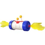 Cat Teaser Wand Interactive Feather Teasing Cat Toys Kitten Toys For Indoor Cats